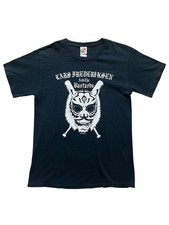 RANCID Lars Frederiksen Tiger Mask T-Shirt Vintage 2000s M Good Condition picture