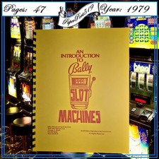Bally ELECTROMECHANICAL Introduction to Slot Machine manual picture