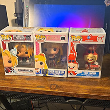 Funko Pop Vinyl Lot 3 Edward Elric #1176 Sailor Moon & Luna #89 Noid #17 picture