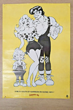 Original 1974 Dogpatch USA Theme Park Promotional Advertisement Poster Capp Odom picture