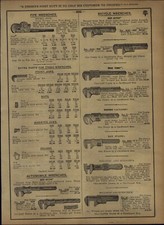 1913 PAPER AD Trimo Pipe Wrench Parts Billings Spencer Bicycle Always Ready picture