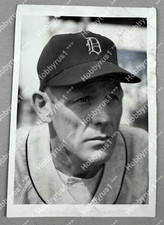 Red Rolfe Detroit Tigers Manager MLB Baseball Vintage 1950 Original Press Photo picture