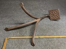 Vintage Cast Iron Buggy Step 13” Tall picture