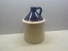 Antique Two Gallon Two Tone Crock Jug Stoneware Moonshine Whiskey picture