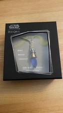 Star Wars x RockLove Obi-Wan Kenobi Kyber Crystal Necklace- New: Retired. Rare picture