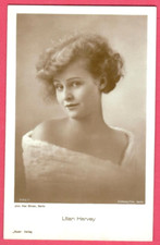LILIAN HARVEY # 3152/3 VINTAGE PHOTO PC. PUBLISHER GERMANY 6219 picture
