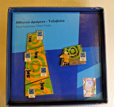 Athens 2004 Olympics Archery Puzzle Pin Set Efsimon Boxed Limited Edition /2004 picture