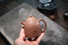 170cc chinese Yixing Handmade Zisha teapot Duan Clay QinQuan Gongfu Hu Tea Pot picture