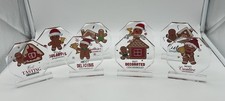 Gingerbread House Baking Contest Awards Best Decorated, Christmas Set Of 8 NEW picture