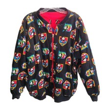 Vtg Mickey & Co JG Hook Reversible Jacket Sz L Walt Disney Mouse Limited Edition picture