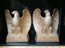 Vintage Bald Eagle Bookends 5.5
