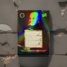 2024 Pieces Of The Past 1800s President John Quincy Adams Handwritten Relic 🇱🇷 picture
