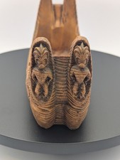 Vintage Coco Joe's Hapawood Tiki Canoe Ashtray HW 105 Hawaii Souvenir Dish picture
