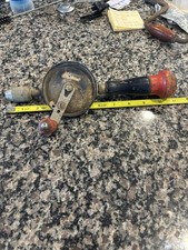 Vintage Stanley Handyman Hy-Lo Drive No. H1220 Egg Beater Hand Drill picture