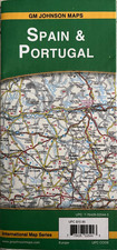 New SPAIN & PORTUGAL ROAD MAP  International Highway EUROPE AAA/GMJ  Latest 2025 picture