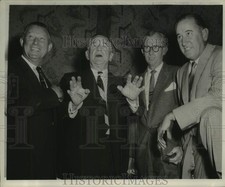 1956 Press Photo Baseball officials Charley Dressen, Casey Stengel, Bill Righey picture