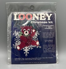 VINTAGE EDNA LOONEY CHRISTMAS KIT DOUBLE SIDED 6