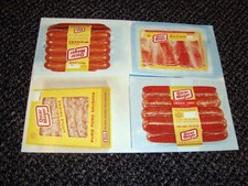 Circa 1970 Oscar-Mayer Products Display Paper Sign picture