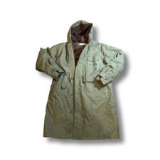 RARE ORIGINAL VINTAGE 1940'S WWII US NAVY DECK JACKET SUB TORPEDO PARKA SIZE 40 picture