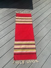 VTG Hand Woven Wool Runner Wall hanging picture