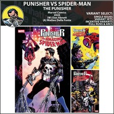 Punisher vs Spider-Man (2026) #1 2 3 Marvel Comics COVER SELECT picture