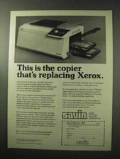 1977 Savin 770 Copier Ad - Replacing Xerox picture