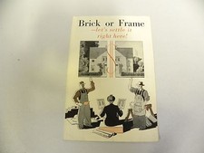 1929 Common Brick Manufacturers Assoc, Of America Advertising Brochure (B3) picture