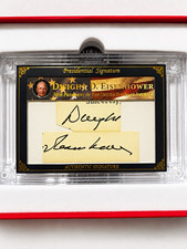 A Word From POTUS 2025 PS-DE34 Dwight D. Eisenhower Cut Auto 02/06 picture