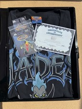 Disney D23 Expo 2026 Shoe Palace Hercules Shirt Pin VHS Clamshell Bundle XXL picture