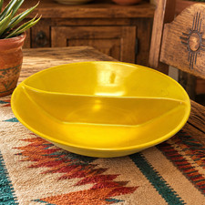 Vintage Frankoma Westwind Autumn Yellow 9