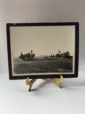 VTG • Steam Traction Engine Harvesting Cabinet Card Pacific Northwest Threshing picture