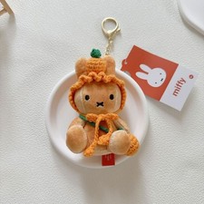 Miffy Jeju Hallabong Citrus Bonnet Toast Bunny Plush Keychain Bag Charm Korea picture