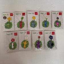Nintendo Pikmin Pin Badge Complete Set of 9 Japan Limited Official New picture