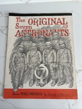 Vintage The Original Seven Astronauts Portraits Donald J Mackey picture