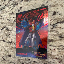 Upper Deck Transformers The Movie 40th Anniv Special Ed Starscream #9 0538/1986 picture
