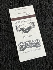 Vintage Nebraska Matchbook “McFarland’s - Est 1989” Omaha picture