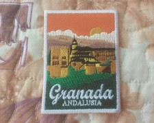 Patch Granada Andalucia España Spain Alhambra Sierra Nevada Souvenir picture