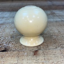 Fiestaware Round Ball Ivory Salt Shaker With Stopper Fiesta picture