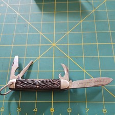Vintage Camillus 4 Blade Knife Property Of Govt US Made picture