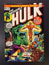 The Incredible Hulk #178 1974 KEY Rebirth Adam Warlock FN- 5.5 picture