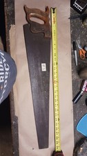 Vintage Henry Disston & Sons Hand Saw, Made in USA picture