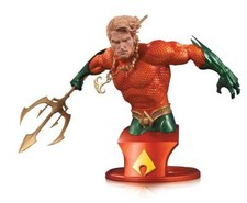Aquaman Bust DC Comics Super-Heroes Jim Lee New 52 DC Collectibles NEW SEALED picture