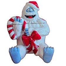 Bumble Cookie Jar Large Rudolph The Red Nosed Reindeer Abominable Snowman NEW picture