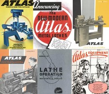 USB DELIVERY ~ ATLAS machine tools Catalogs Manuals Parts lists *DIGITAL SCANS* picture
