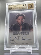 Rittenhouse 2009 X-Men Origins Wolverine Hugh Jackman Auto #HJA BGS 9.5/10 picture