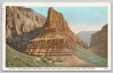 Atq/Vtg Post Card Towering Cliffs Above Hermit Camp Grand Canyon N.P. M467 picture