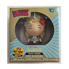 Funko Dorbz Black Canary DC Comics Bombshells Vinyl Figure #421 Hot Topic LE picture