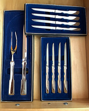 10-Piece Towle “Byfield” Stainless Steel Steak Knives & Carving Piece Set picture