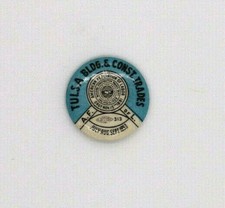1953 Tulsa Bldg. & Const Trades American Federation Of Labor Pinback Button Pin  picture