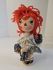 VTG Raggedy Ann Cologne Doll 1977 7 1/4 Inch Novelty Gift 4 Fl Oz Collectible picture